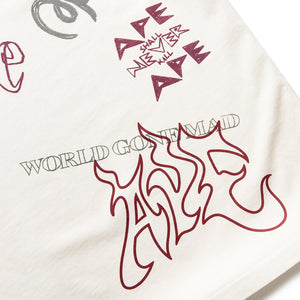 A Bathing Ape Overall Print Tee - Ivory