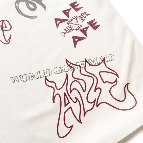 A Bathing Ape Overall Print Tee - Ivory