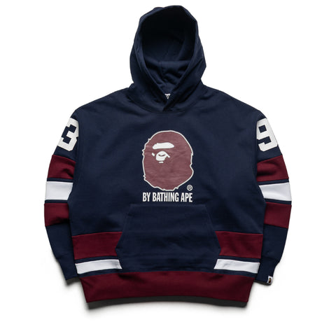 A Bathing Ape Bape Pullover Hoodie - Navy