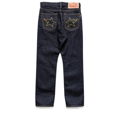 A Bathing Ape Sta 13 Oz Denim Pants - Indigo