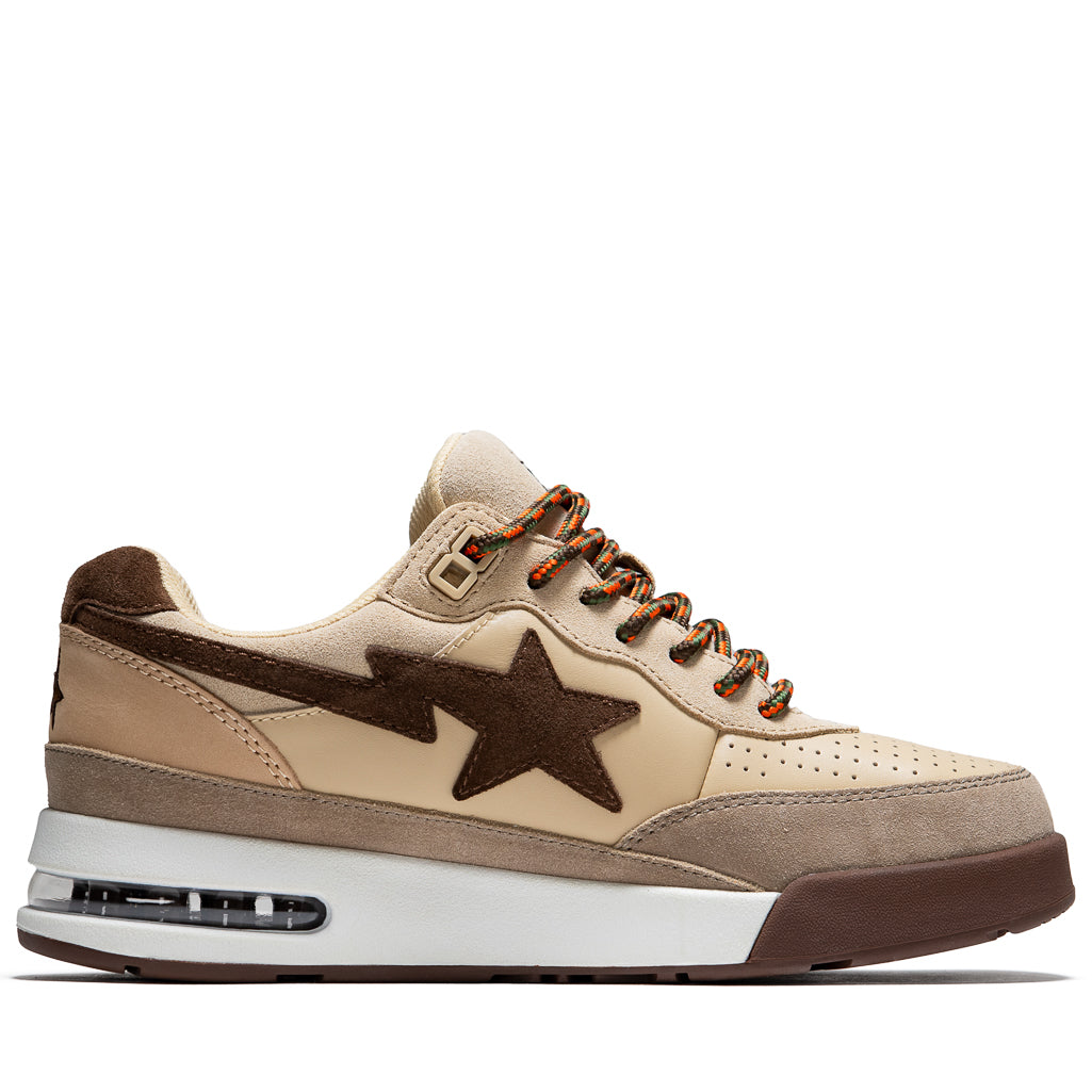 新品　A BATHING APE スニーカーベージュ　ブラウン ロードスタ Sneaker Politics