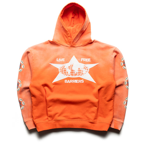 Barriers Worldwide Cowrie Shell Hoodie - Orange