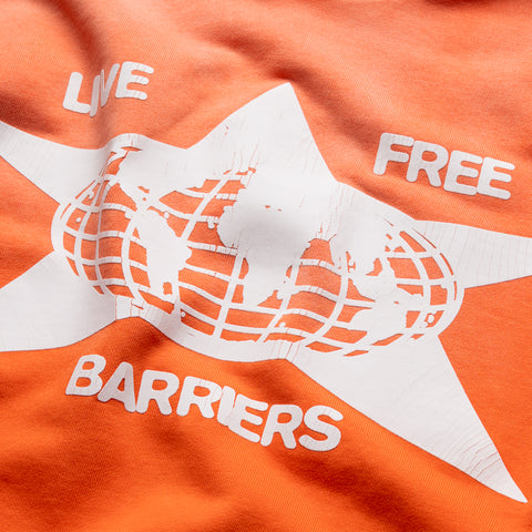 Barriers Worldwide Cowrie Shell Hoodie - Orange