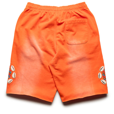 Barriers Worldwide Cowrie Shell Sweatshort - Orange