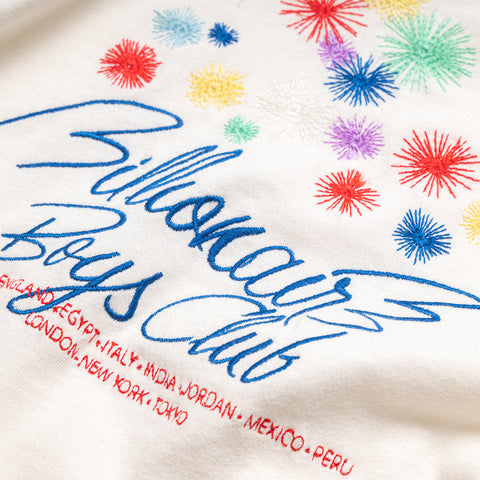 Billionaire Boys Club Fireworks Knit Tee - Gardenia