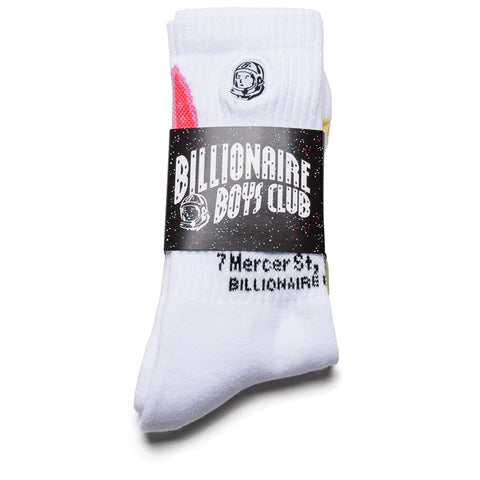 Billionaire Boys Club Rockin Socks - White