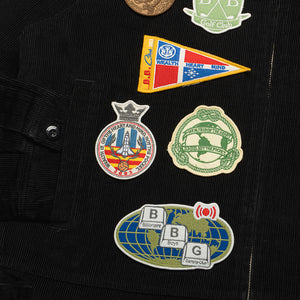 Billionaire Boys Club Aggie Cord Jacket - Black
