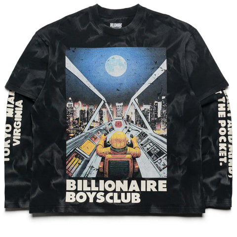 Billionaire Boys Club Arrival L/S Knit Tee - Black