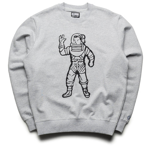 Billionaire Boys Club Astronaut Crew Sweatshirt - Heather Grey