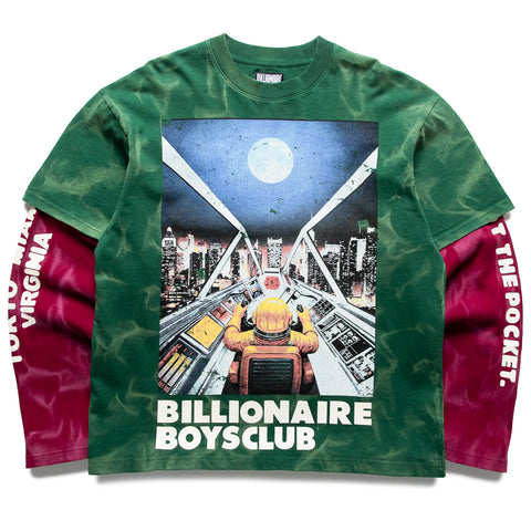 Billionaire Boys Club Arrival L/S Knit Tee - Eden
