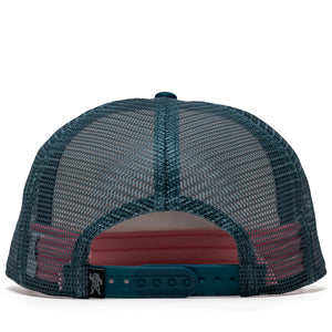 Billionaire Boys Club Curve Trucker Hat - Mediterranea