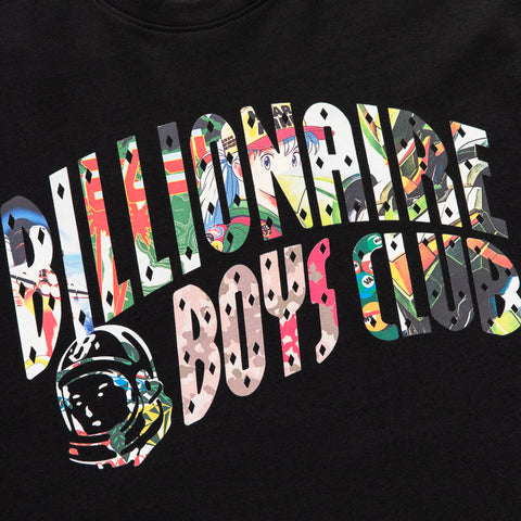 Billionaire Boys Club Curve Collage Tee - Black