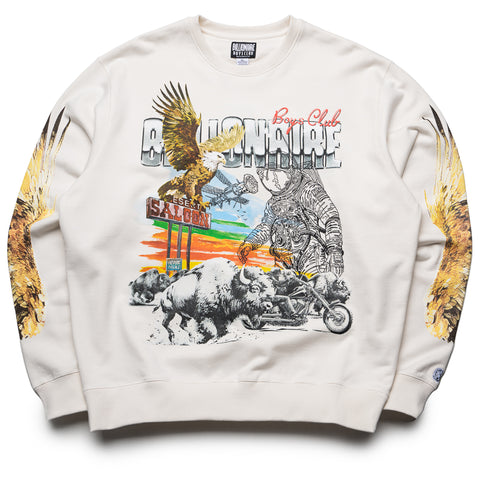 Billionaire Boys Club Desert Eagle Sweatshirt - Whisper White