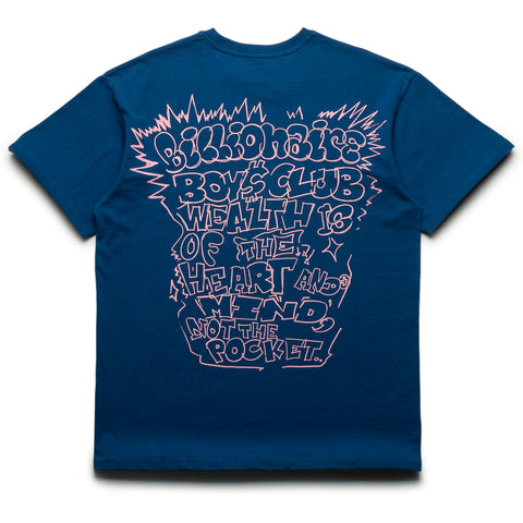 Billionaire Boys Club Flyer Tee - Navy Peony