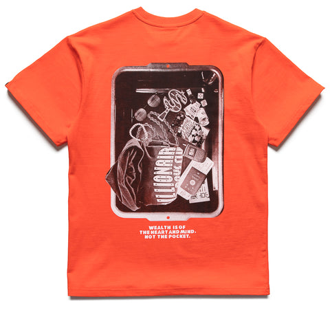 Billionaire Boys Club First Class Tee - Tangerine Lily