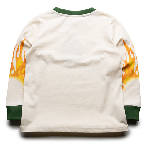 Kids Billionaire Boys Club Flame L/S Knit Tee - Whisper White