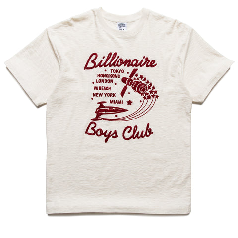 Billionaire Boys Club Global Knit Tee - Whisper White