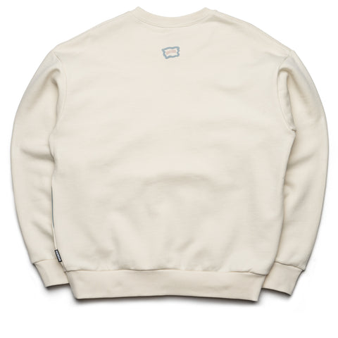 Ice Cream Pow Crewneck Sweater - Whisper White