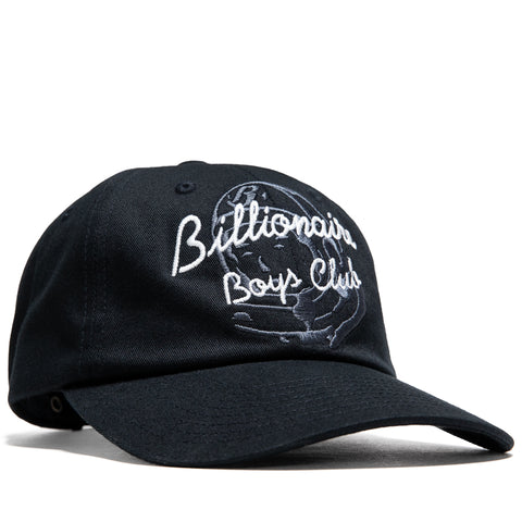 Billionaire Boys Club Helmet Script Dad Hat - Black