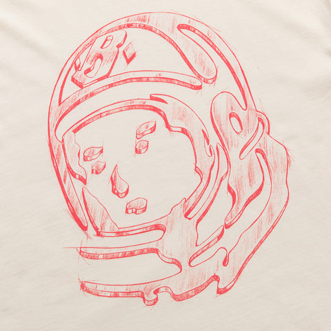 Billionaire Boys Club Helmet Sketch Tee - Ecru