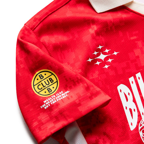 Billionaire Boys Club Kids Captain Polo - Fiery Red