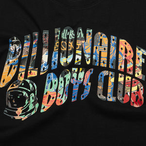 Billionaire Boys Club Curve Logo SS Tee - Black