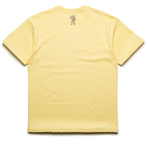 Billionaire Boys Club Curve Logo SS Tee - Lemon Meringue