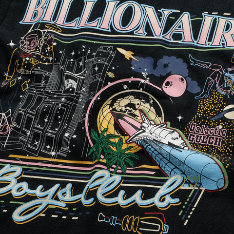 Billionaire Boys Club To The Moon Knit Tee - Black