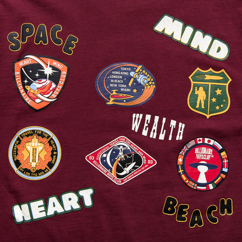 Billionaire Boys Club Mantra Tee - Rhododendron