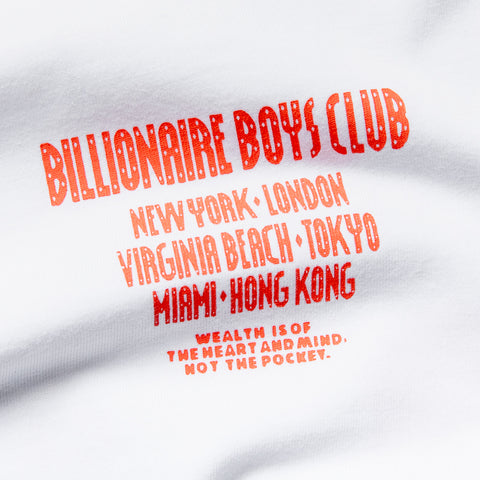 Billionaire Boys Club Outside Tee - White