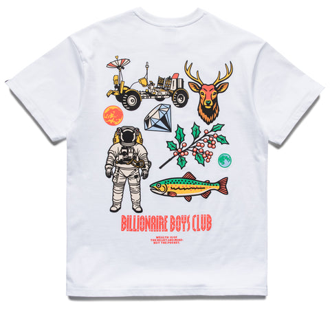 Billionaire Boys Club Outside Tee - White