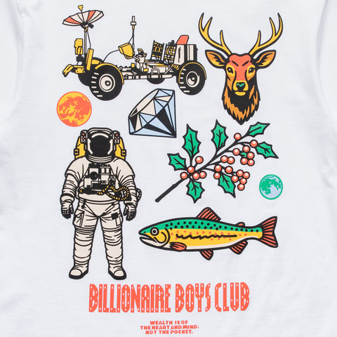Billionaire Boys Club Outside Tee - White