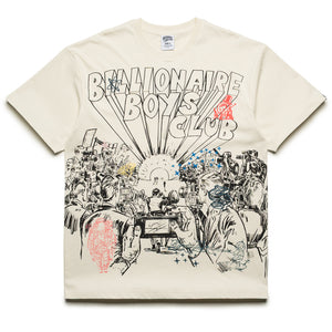 Billionaire Boys Club Paparazzi SS Tee - Gardenia