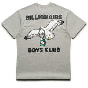 Billionaire Boys Club Reach SS Tee - Heather Grey
