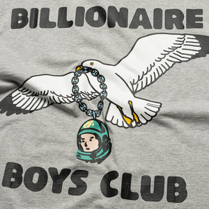 Billionaire Boys Club Reach SS Tee - Heather Grey