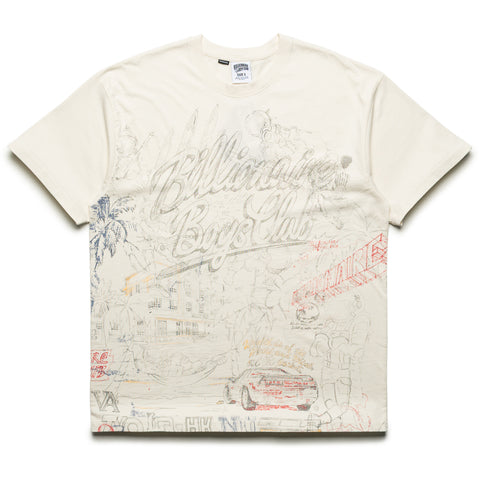 Billionaire Boys Club Sketch Knit Tee - Gardenia