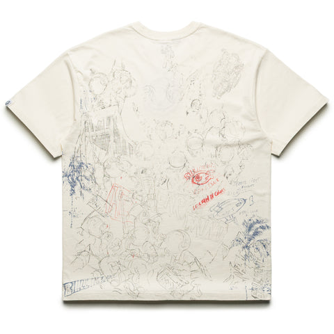 Billionaire Boys Club Sketch Knit Tee - Gardenia