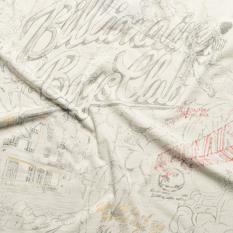 Billionaire Boys Club Sketch Knit Tee - Gardenia