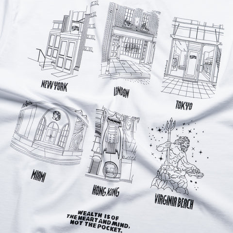 Billionaire Boys Club Stores Tee - White