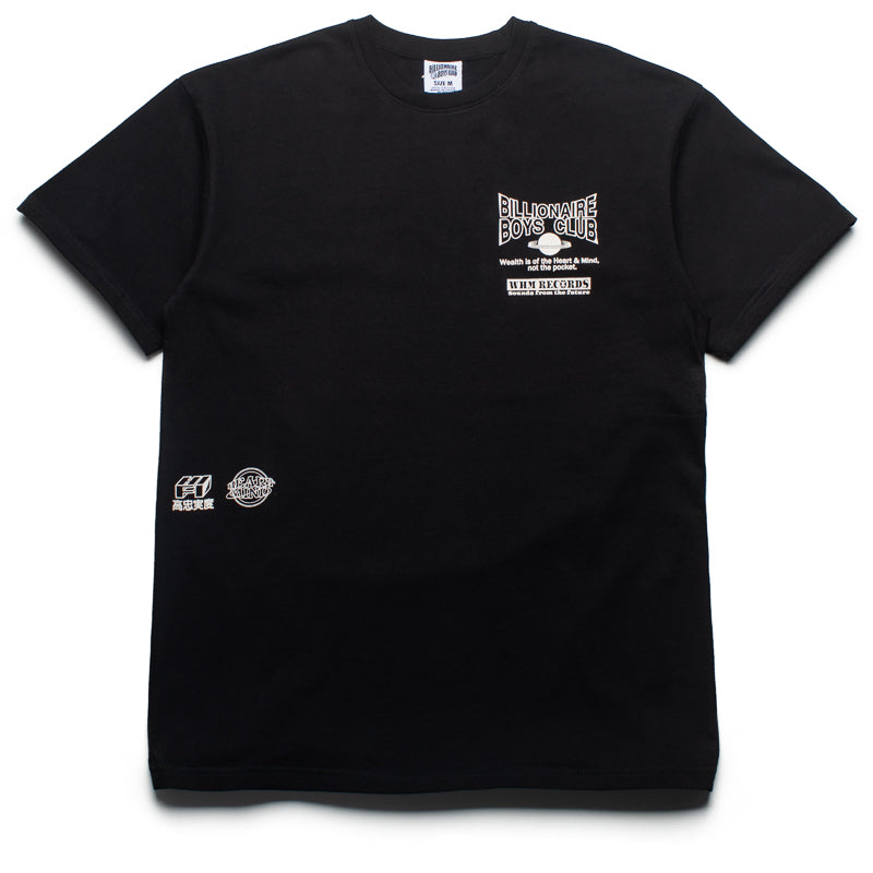 Billionaire Boys Club Whim Records Tee - Black