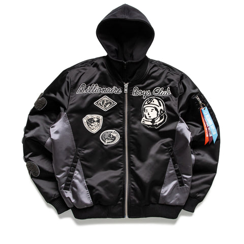 Billionaire Boys Club Space Suit Bomber Jacket - Black