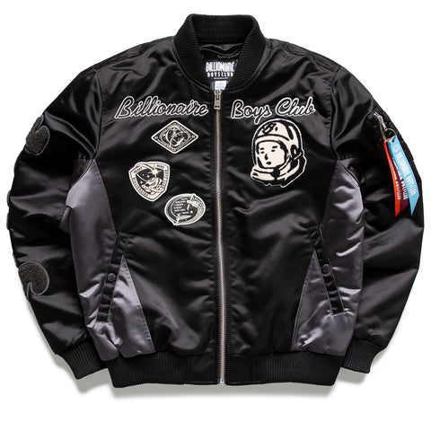 Billionaire Boys Club Space Suit Bomber Jacket - Black