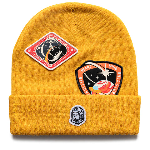 Billionaire Boys Club Stamps Beanie - Golden Yellow