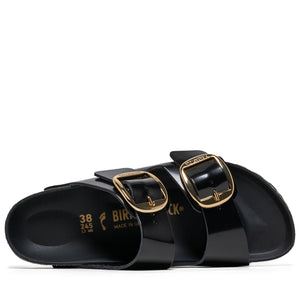 Women's Birkenstock Arizona Big Buckle Patent Leather - High Shine Black