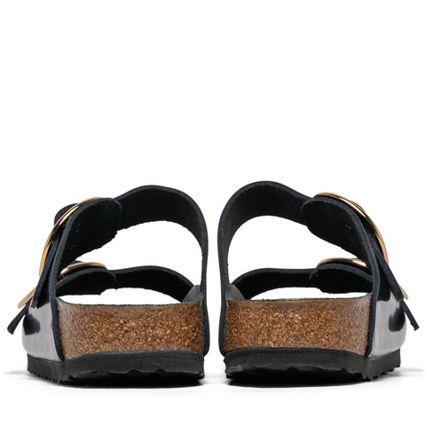 Women's Birkenstock Arizona Big Buckle Patent Leather - High Shine Black