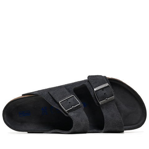 Birkenstock Arizona Soft Footbed Suede - Charcoal Tonal