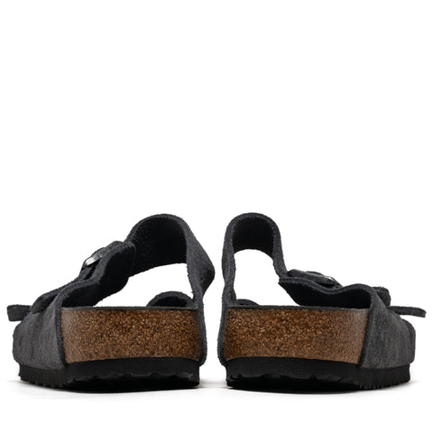 Birkenstock Arizona Soft Footbed Suede - Charcoal Tonal