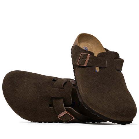 Birkenstock Boston Soft Footbed Suede - Mocha