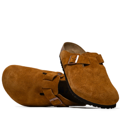Birkenstock Boston Soft Footbed Suede - Mink