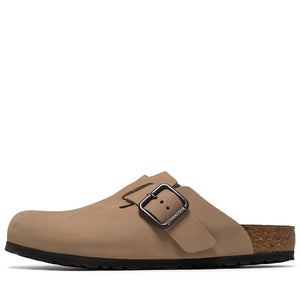 Birkenstock Boston Wire Buckle Nubuck - Sandcastle